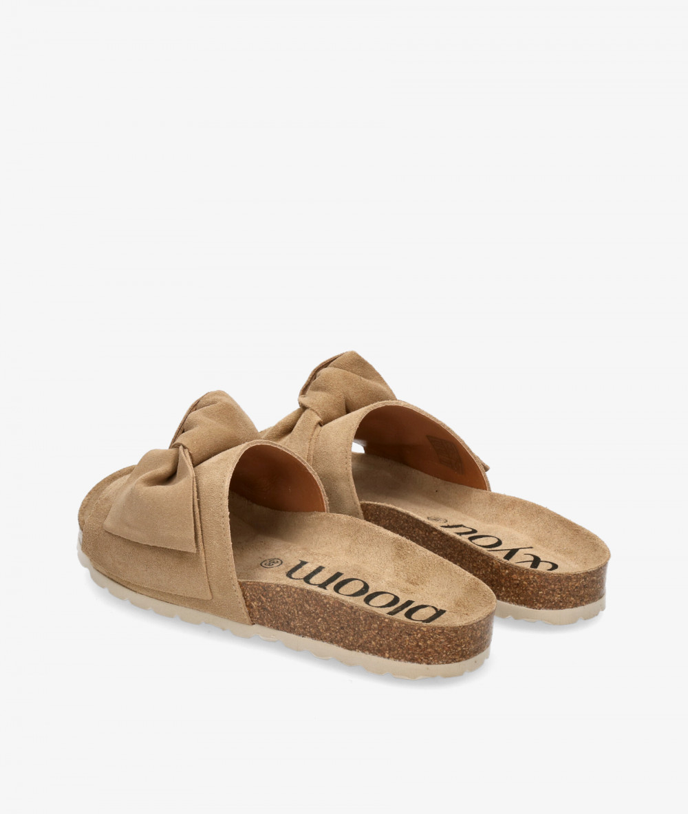 Sandalias bloom&you  JARA en serraje taupe