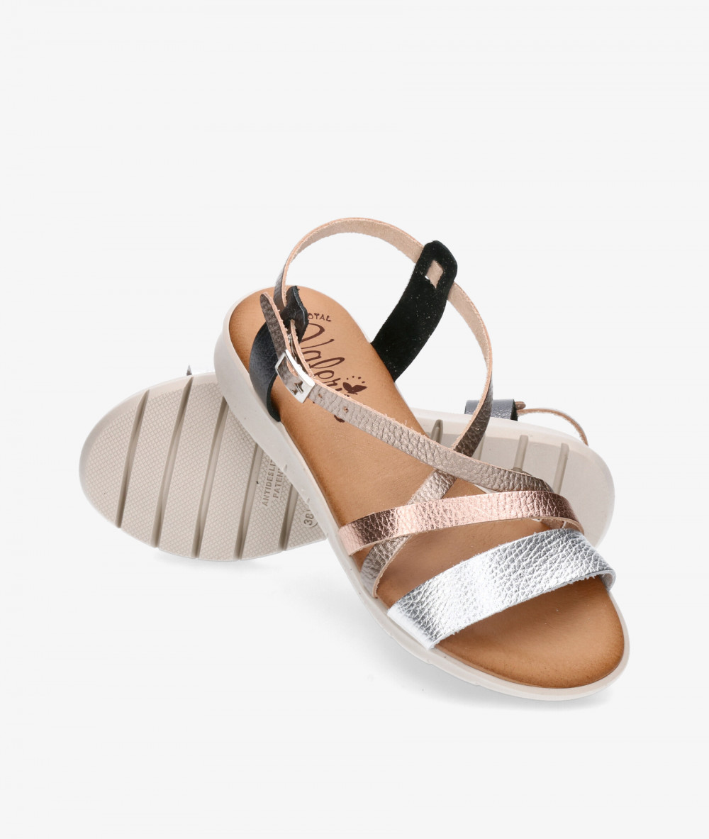 Sandalias Valeria´s  9168 en multicolor