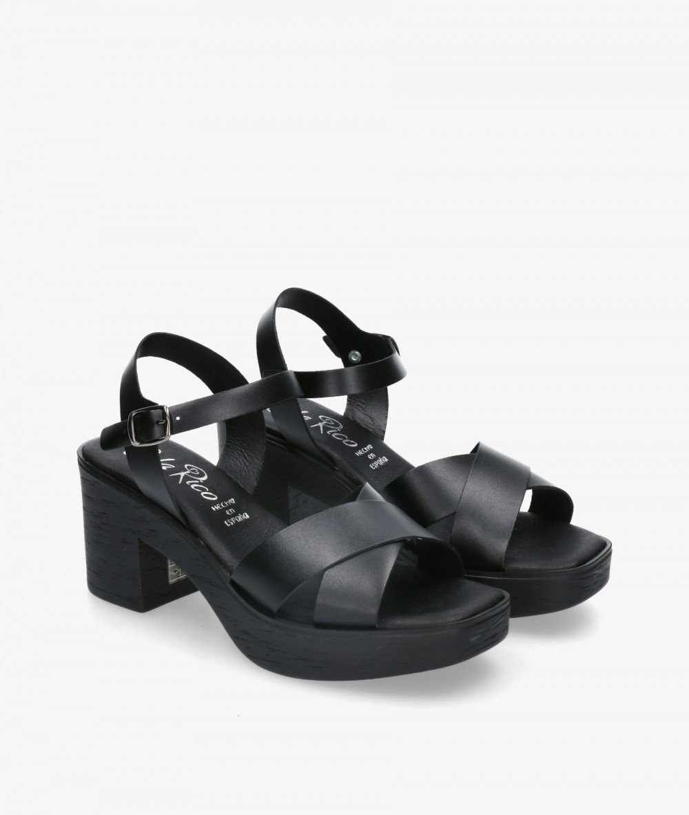 Sandalias Valeria´s  VAL 310 en negro