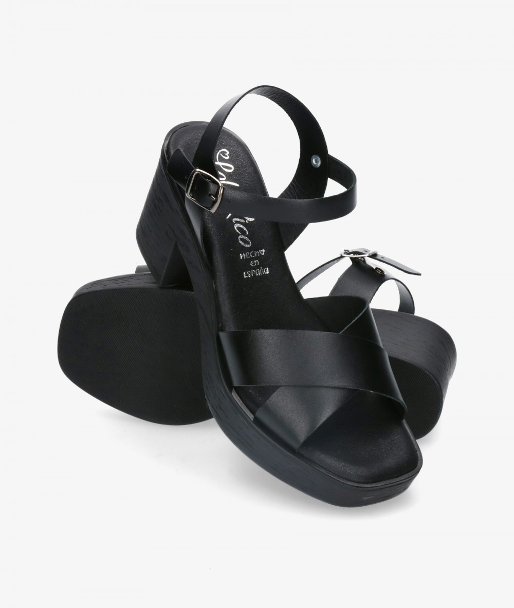 Sandalias Valeria´s  VAL 310 en negro