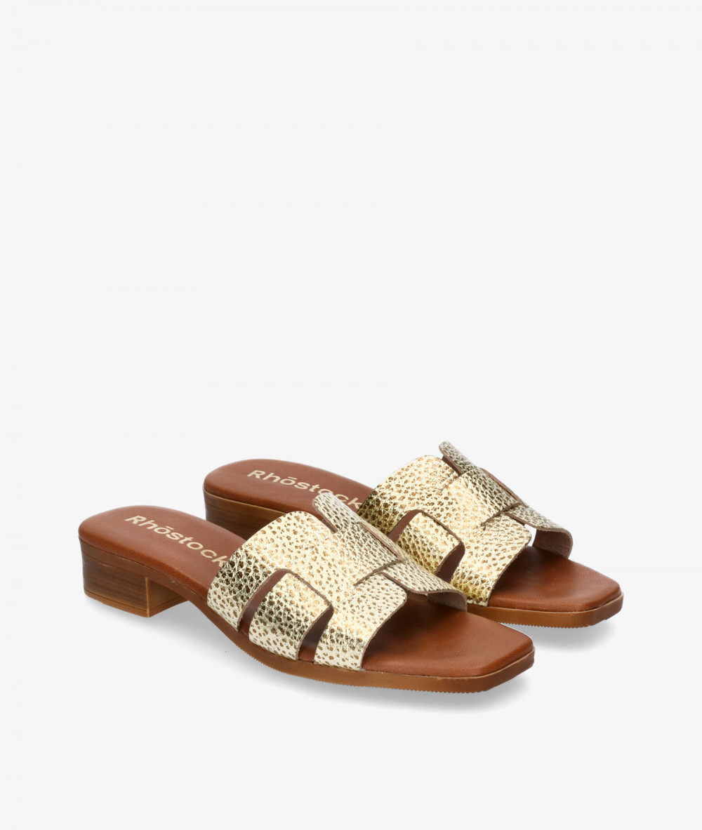 Rhostock Sandals  5343 in gold