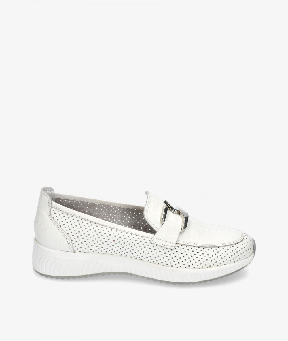 Mocasines St. Gallen BOSTON en blanco