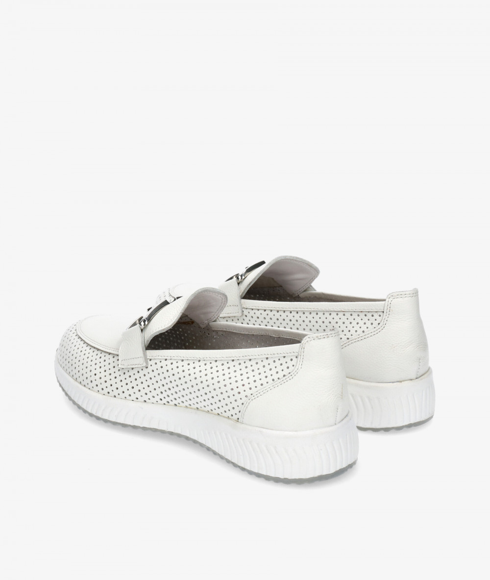 Mocasines St. Gallen BOSTON en blanco