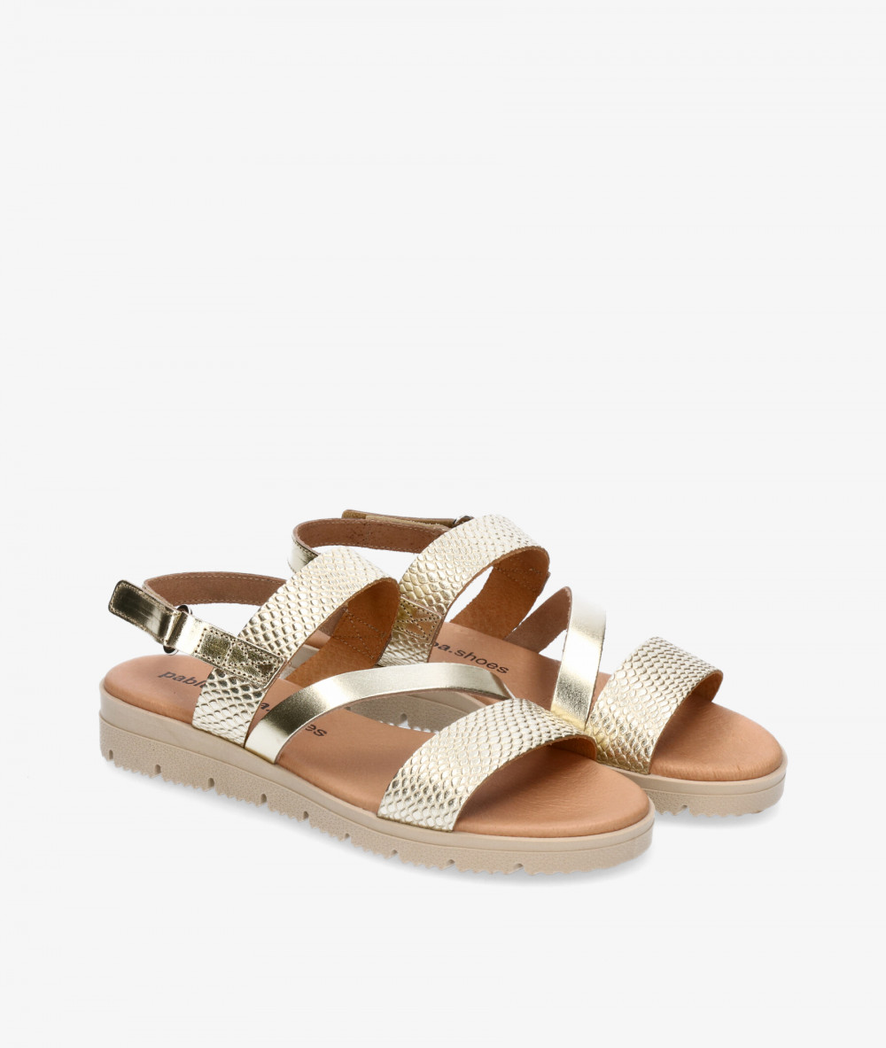 Sandalias pabloochoa.shoes  1807 en platino
