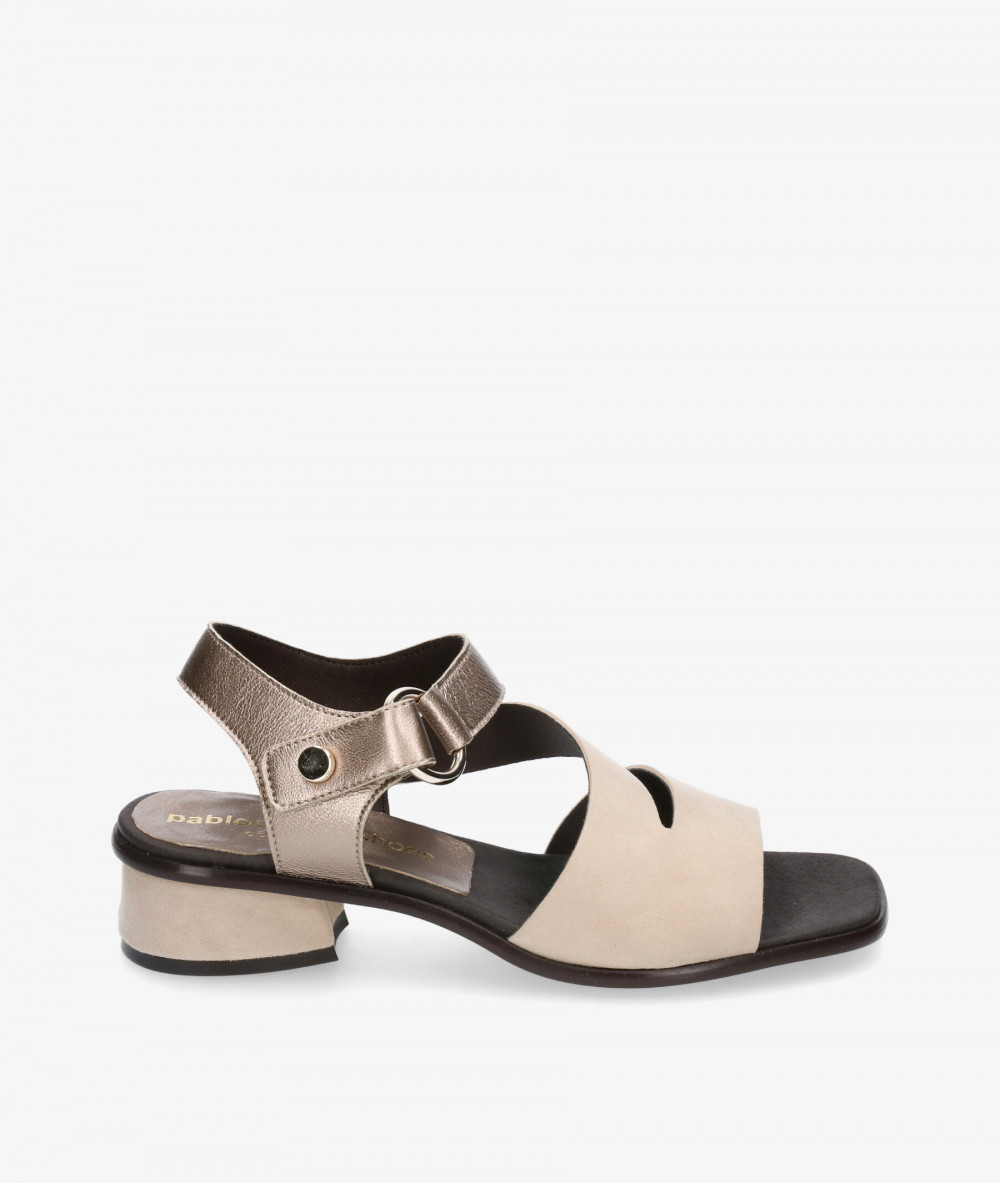 Sandalias pabloochoa.shoes  8570 en ante beige