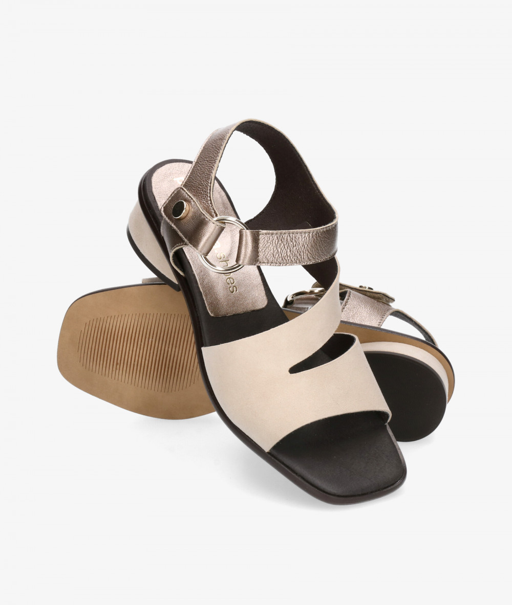 Sandalias pabloochoa.shoes  8570 en ante beige