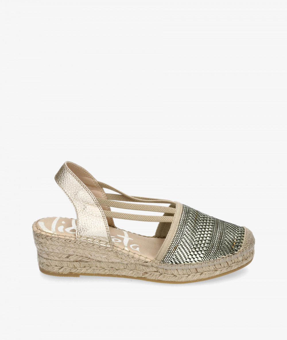Vidorreta Espadrilles  08500 TLTO3 in gold
