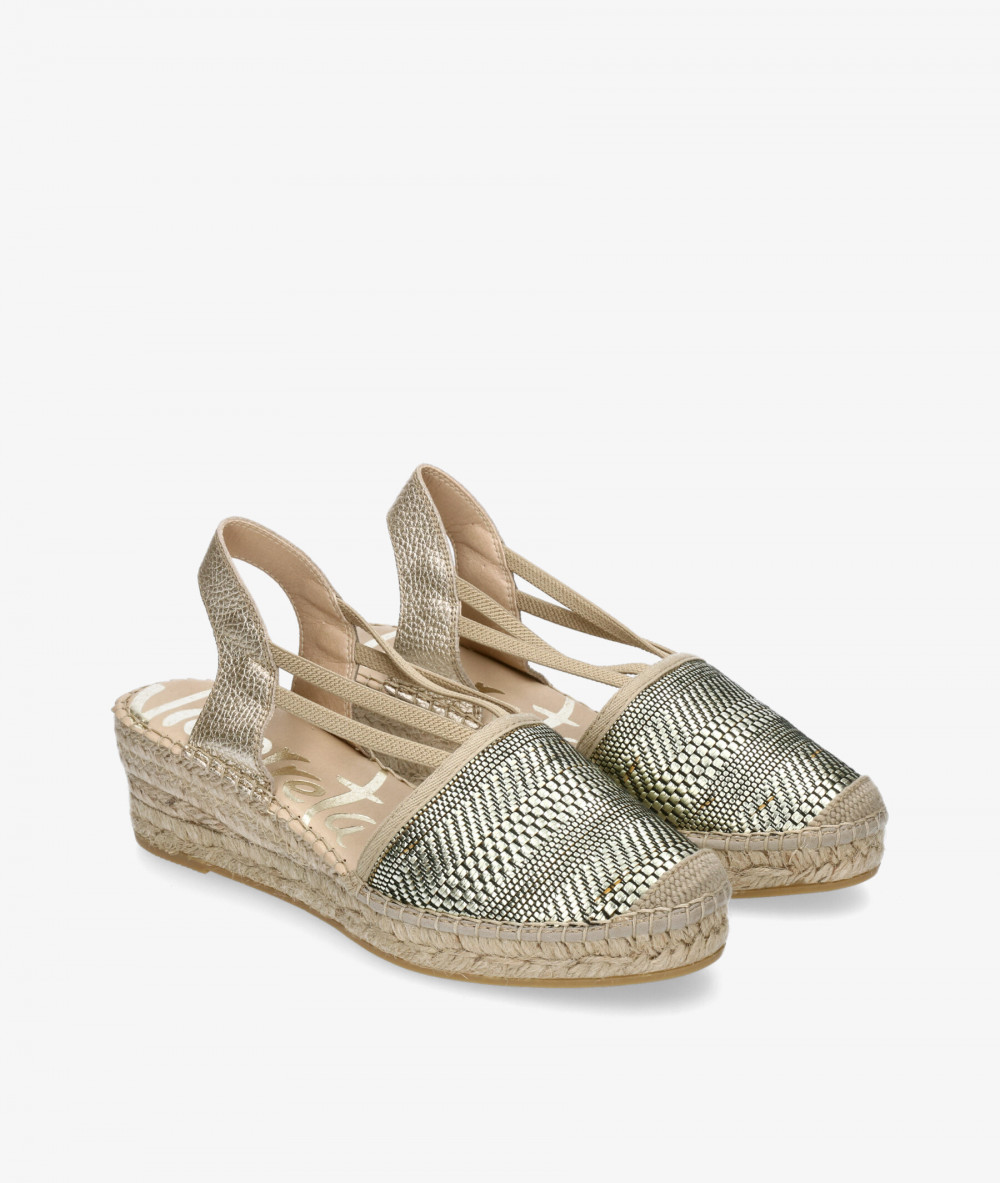 Vidorreta Espadrilles  08500 TLTO3 in gold