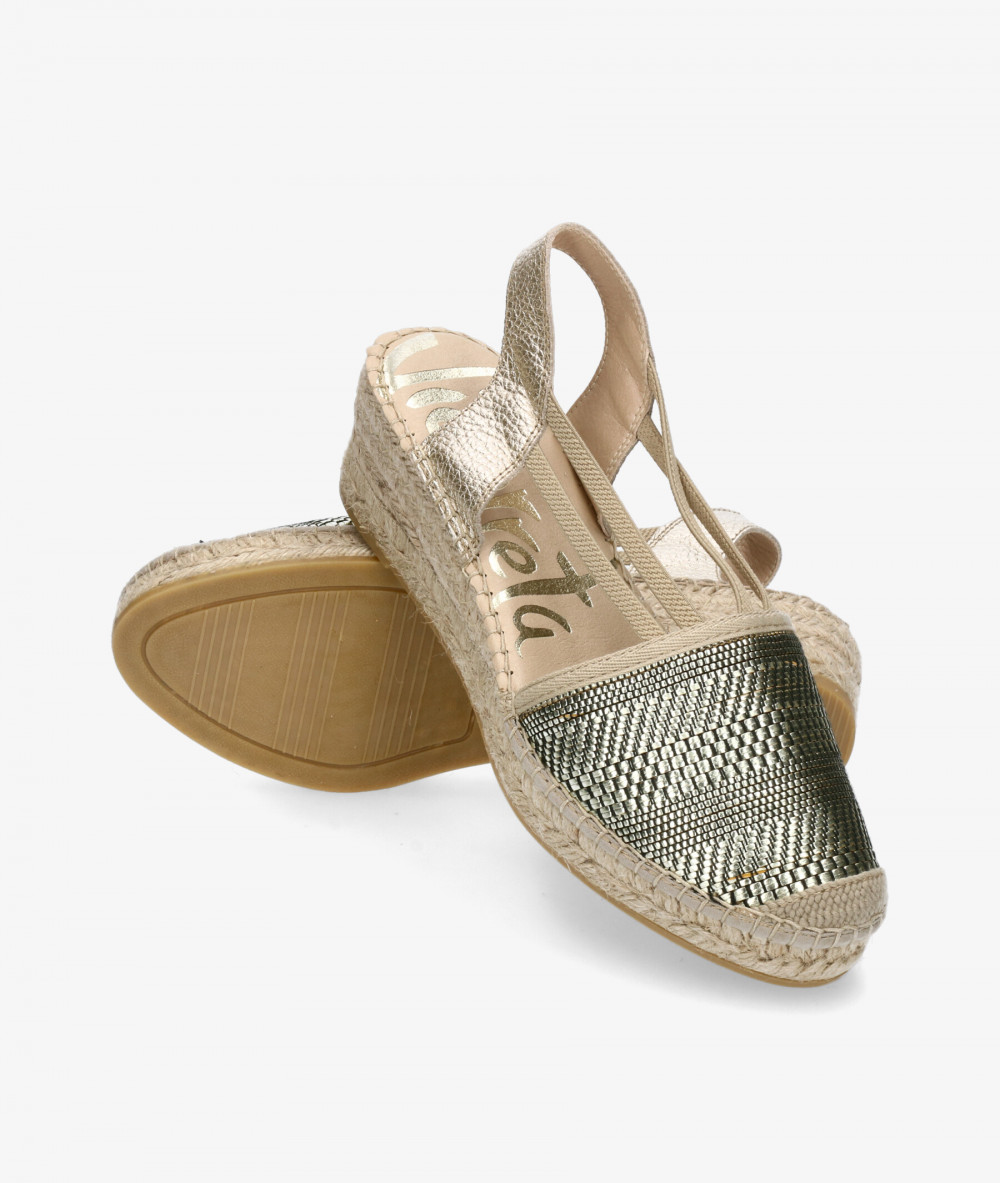 Vidorreta Espadrilles  08500 TLTO3 in gold