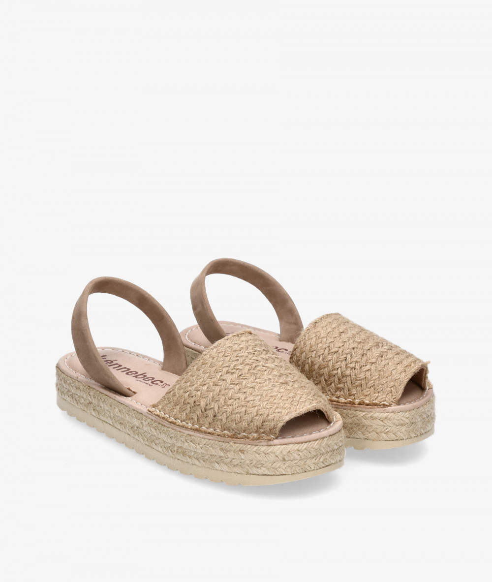 Kénnebec Sandals  IRENE in taupe