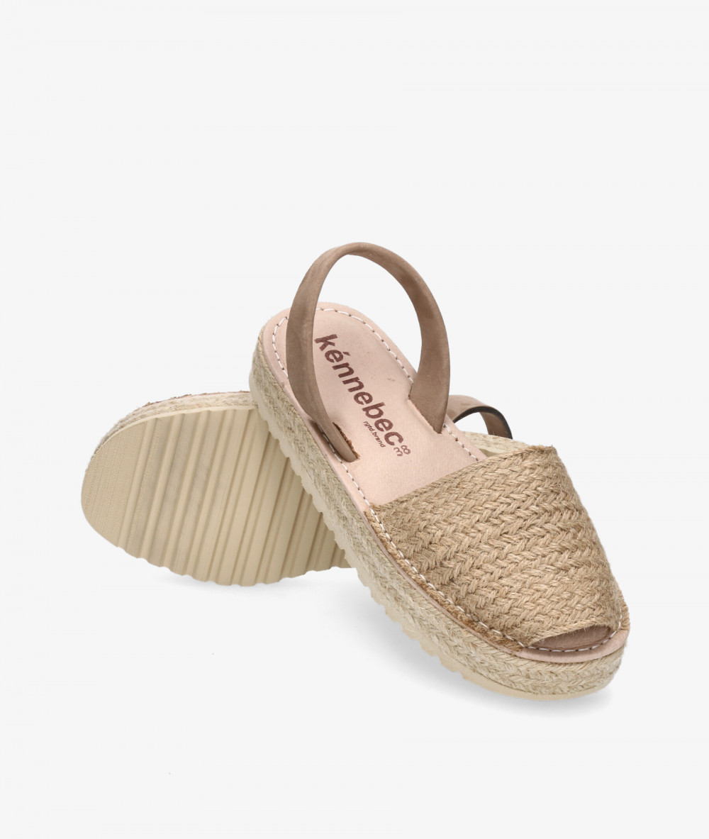 Kénnebec Sandals  IRENE in taupe