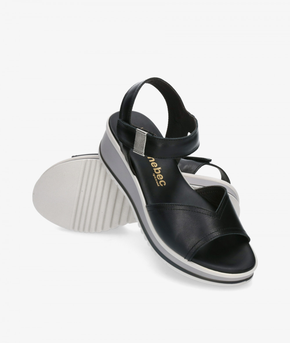 Sandalias Kénnebec  546-R en negro
