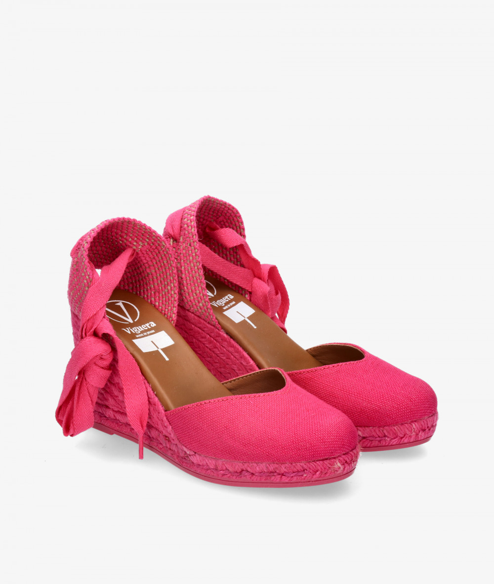 Viguera Espadrilles  1939 in fuchsia