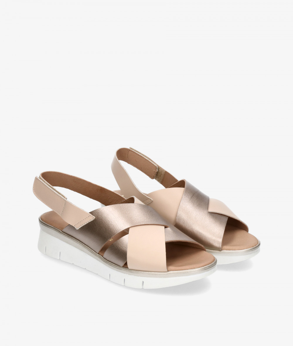 Sandalias pabloochoa.shoes  35012 en beige Sandalias pabloochoa.shoes  35012 en beige