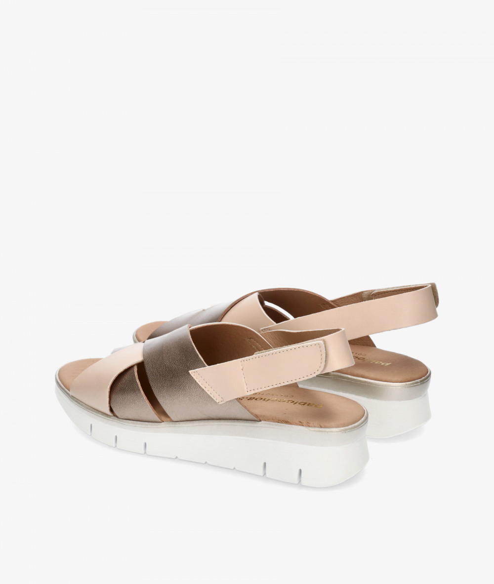 Sandalias pabloochoa.shoes  35012 en beige Sandalias pabloochoa.shoes  35012 en beige