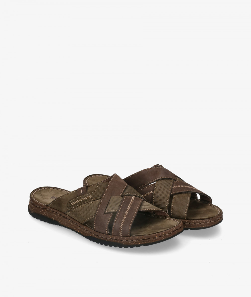 Walk & Fly Sandals  963-40110Ç in brown