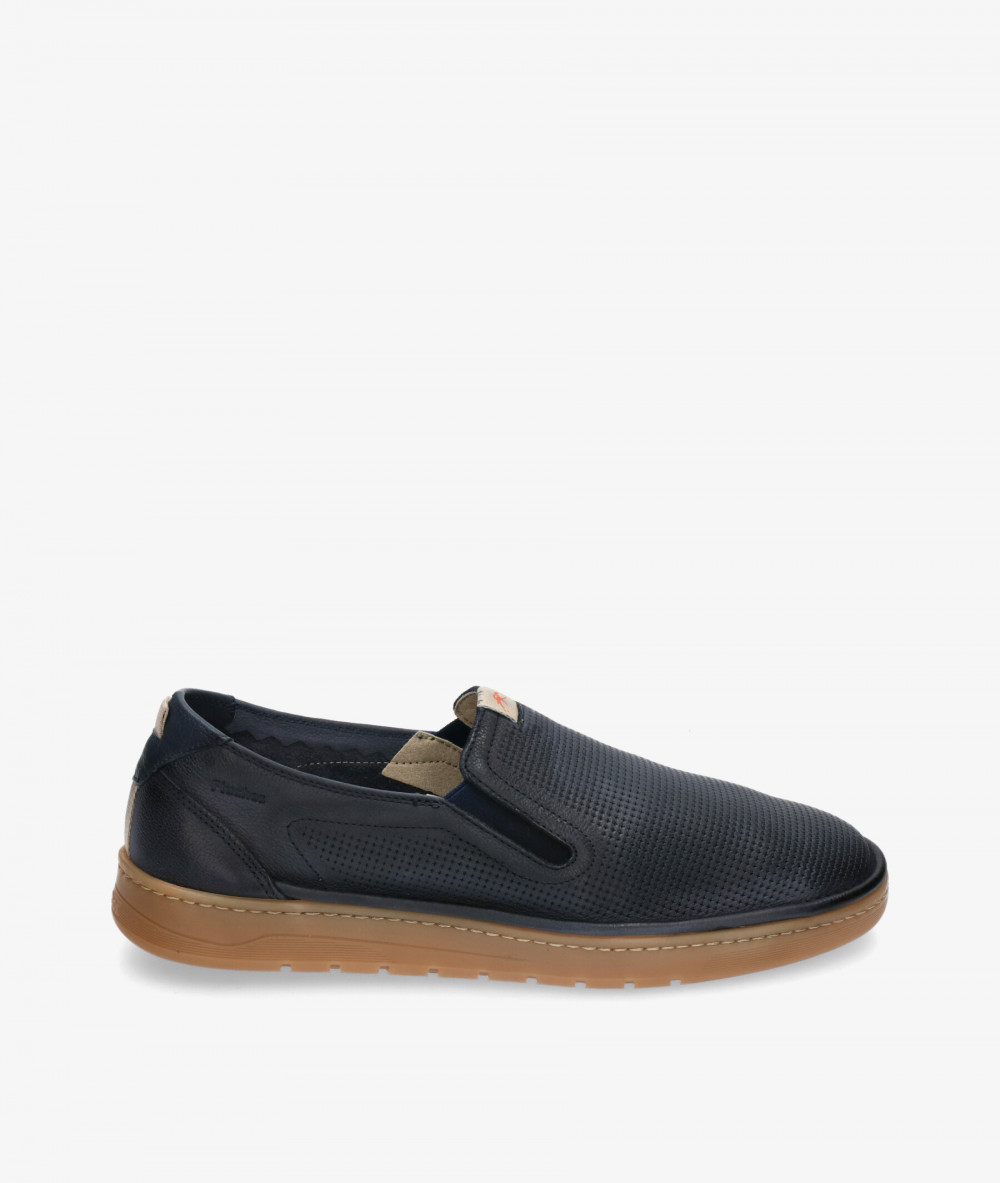 Fluchos Sport rubber sole shoes F1946 in navy blue