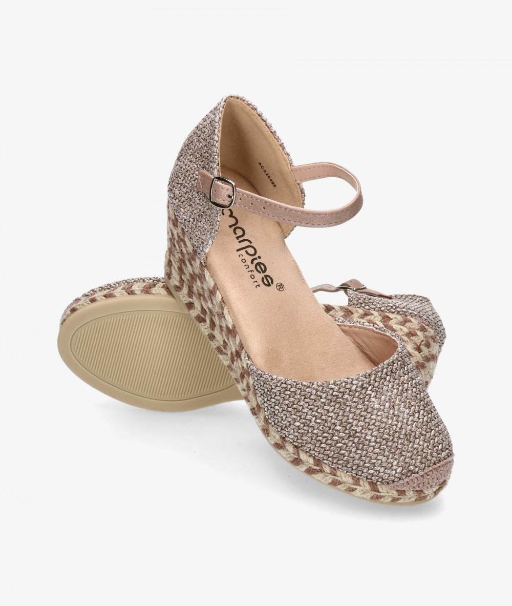Amarpies Espadrilles  26488 in taupe