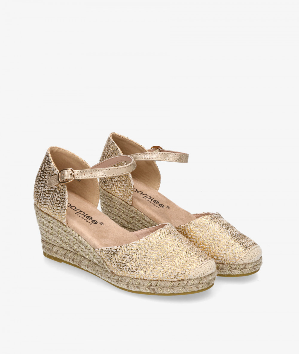 Amarpies Espadrilles  26487 in platinum