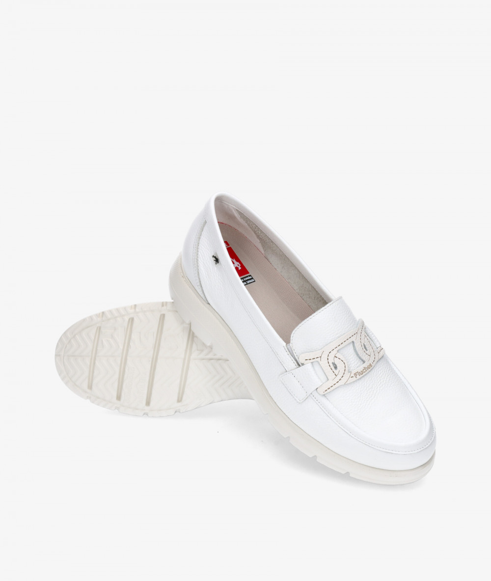 Fluchos Loafers F1688 in white