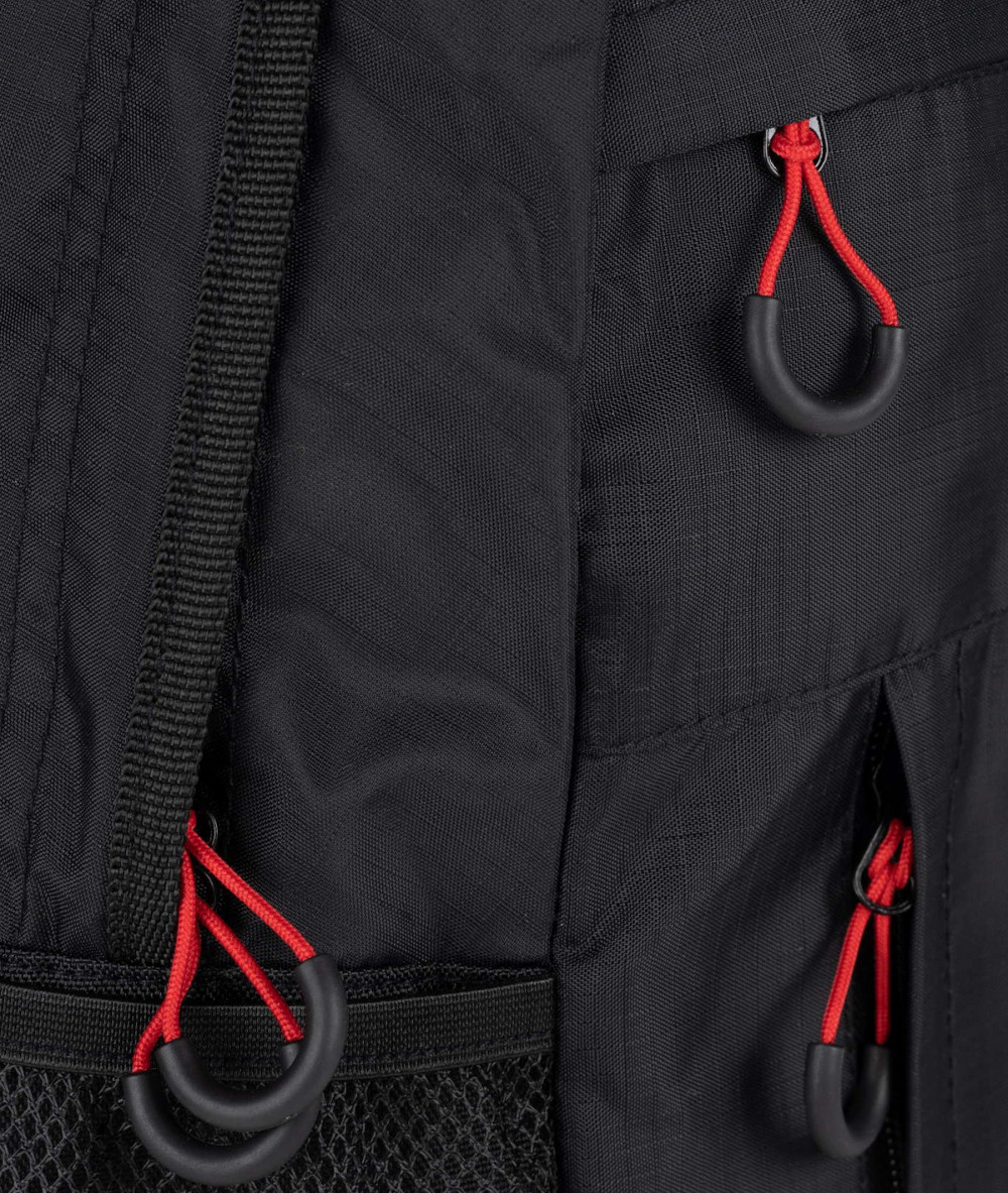 Bolso textil MUNICH BACK PACK SLIM en negro