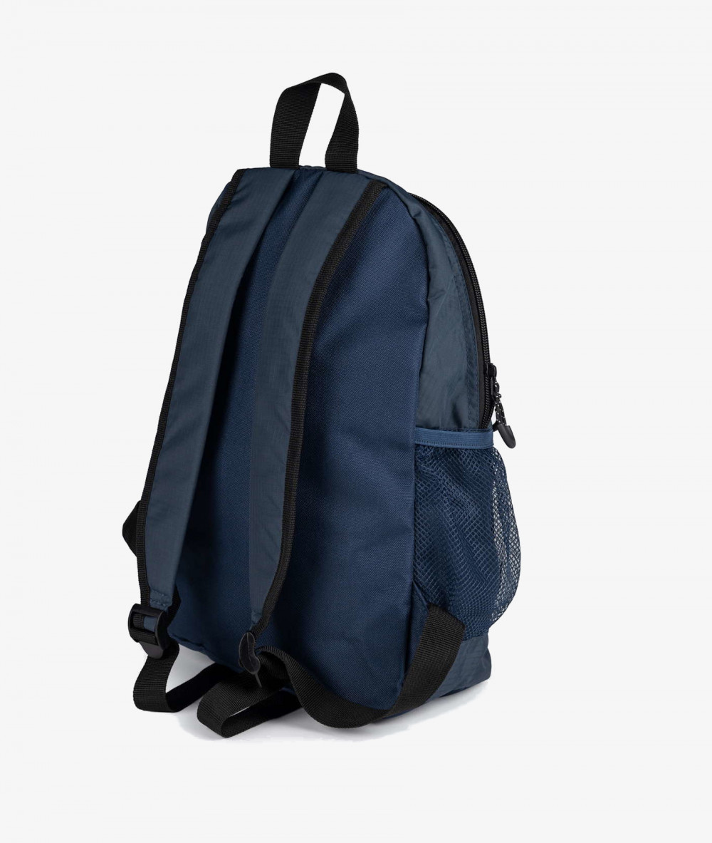 Bolso textil MUNICH BACKPACK SLIM SMALL en azul marino