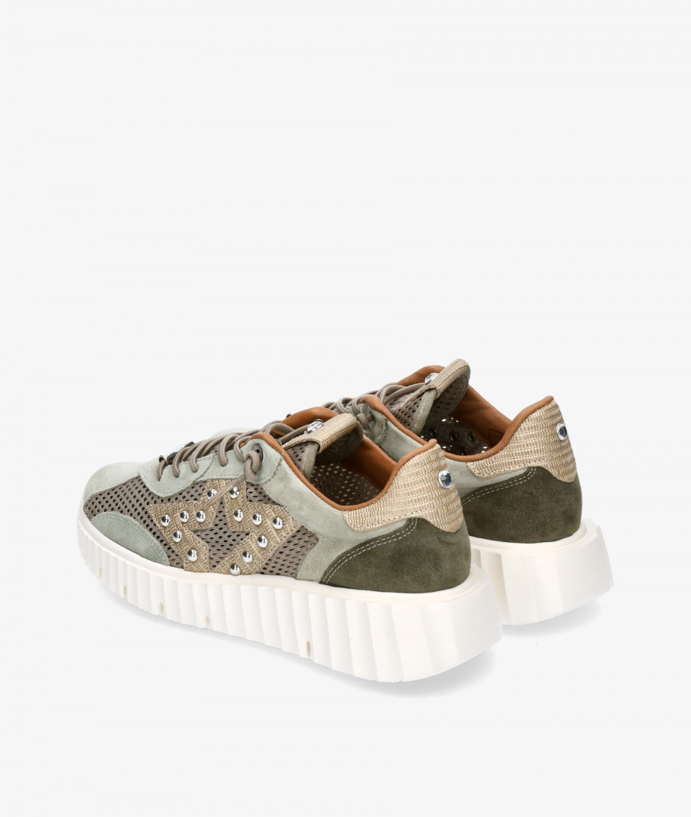 Cetti Sneakers  C-1354 SRA in kaki