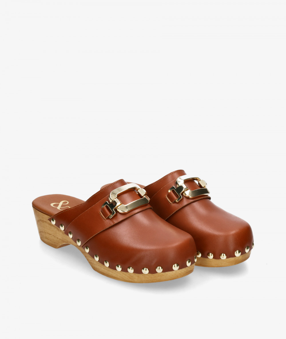 Zuecos bloom&you NARCISO en cuero