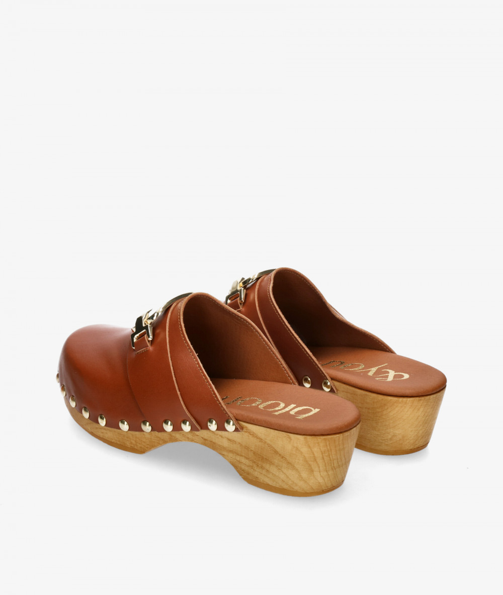 Zuecos bloom&you NARCISO en cuero