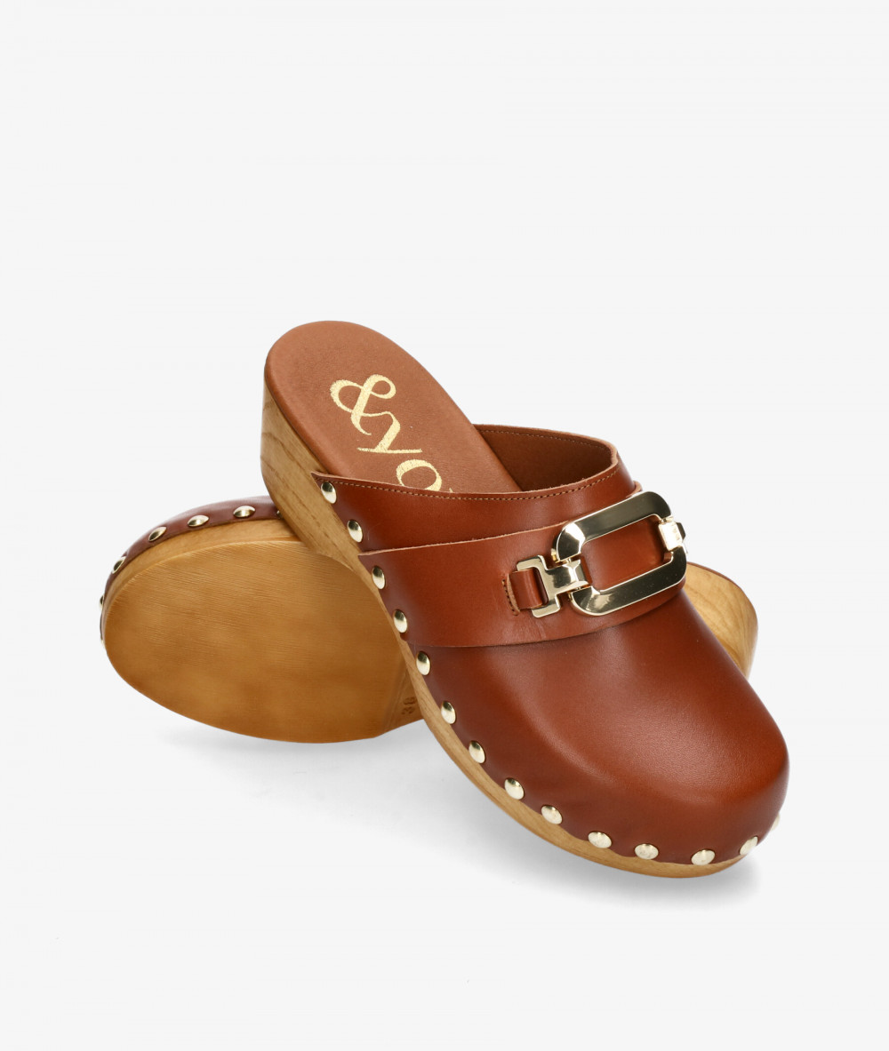 Zuecos bloom&you NARCISO en cuero