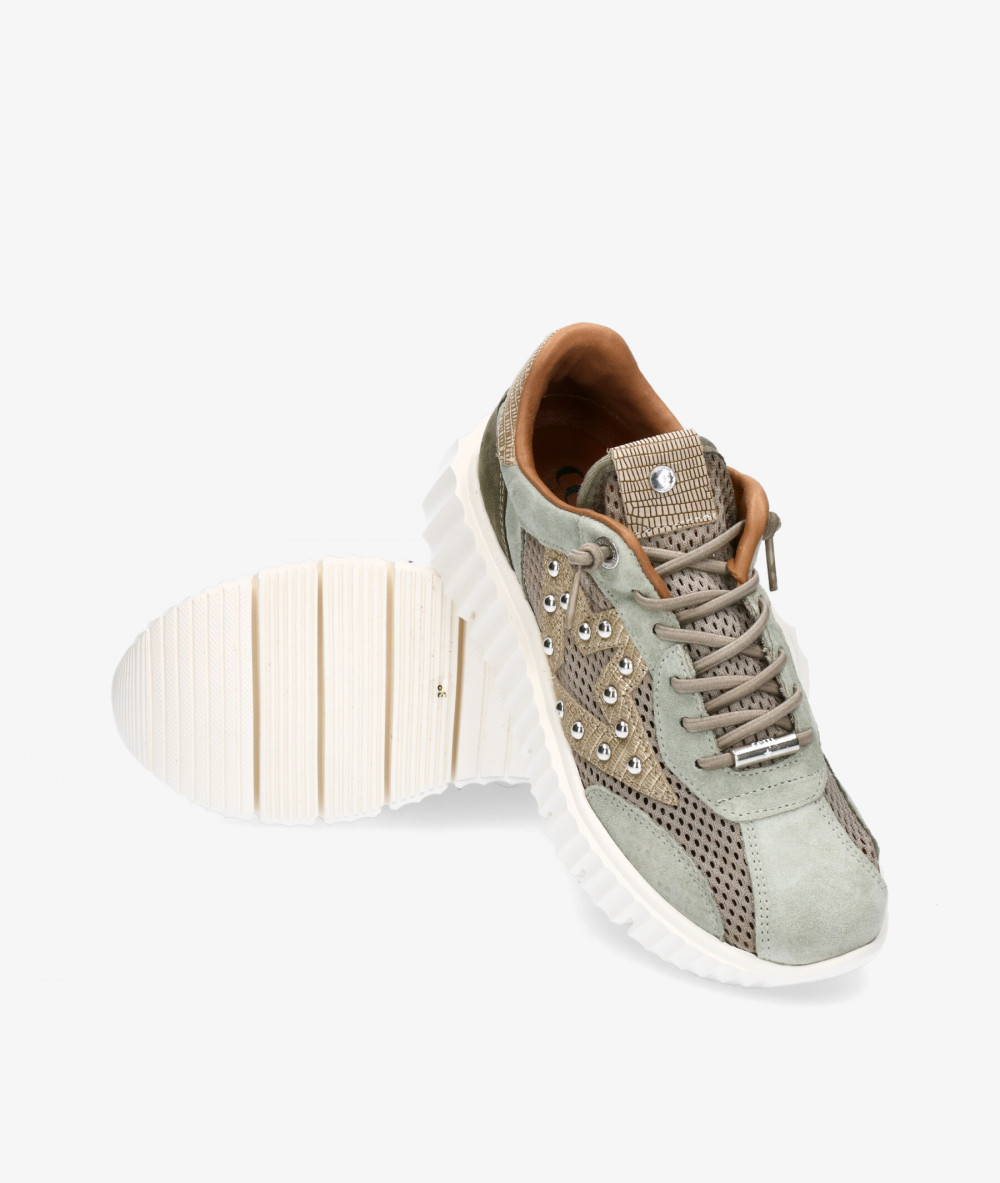 Cetti Sneakers  C-1354 SRA in kaki