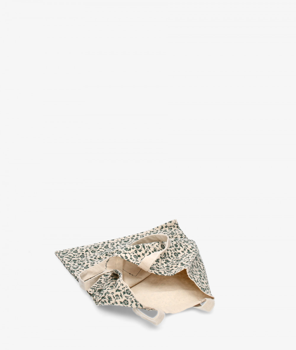 Bolso textil bloom&you FLOWER TOTE en caki