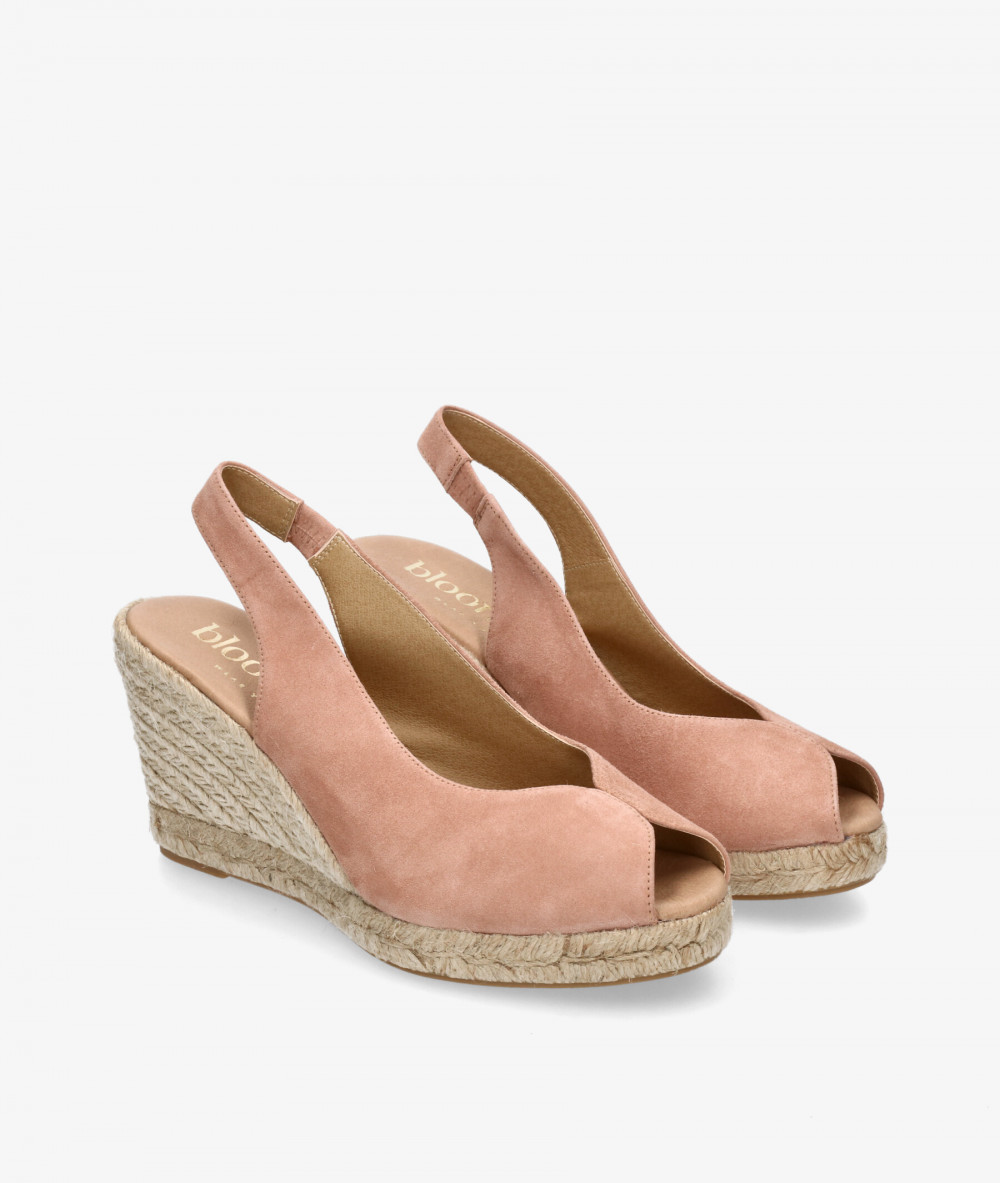 bloom&you Espadrilles  CUBI in nude suede