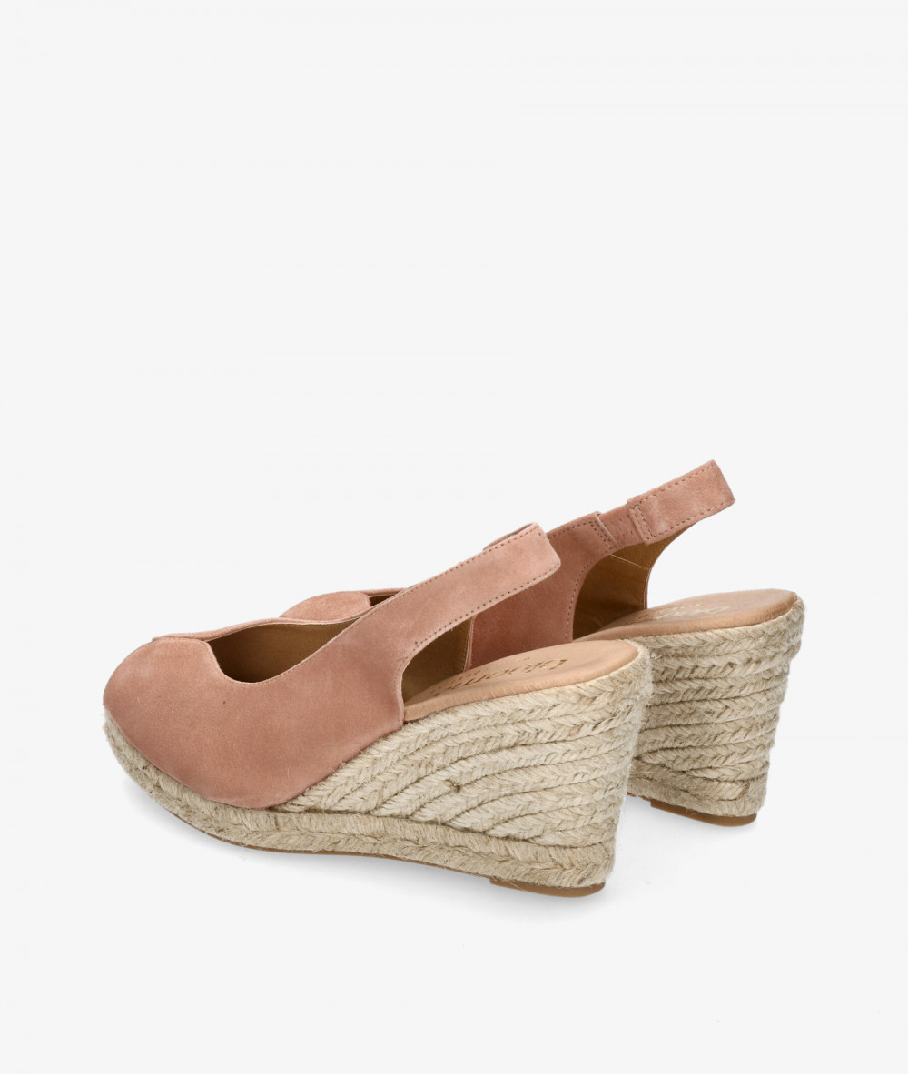 bloom&you Espadrilles  CUBI in nude suede