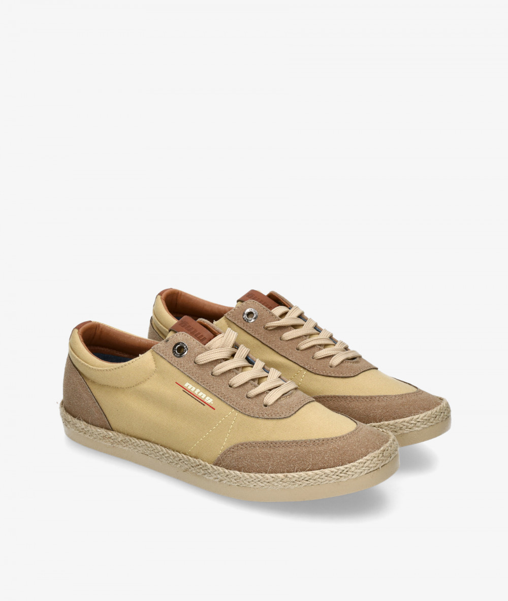 Mustang Espadrille 84479 in mustard