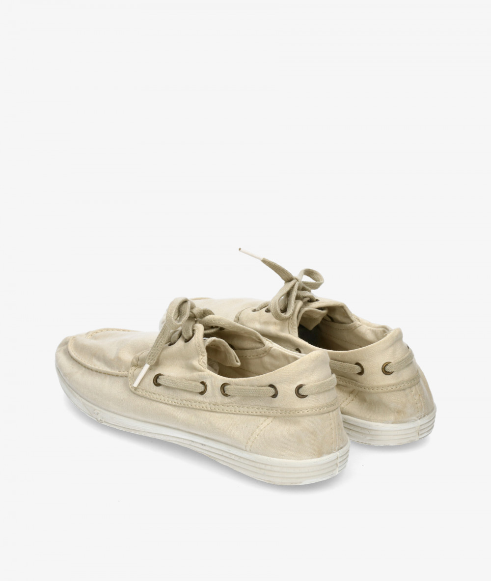 Natural World Canvas shoes 303 OLD EBRUS in beige