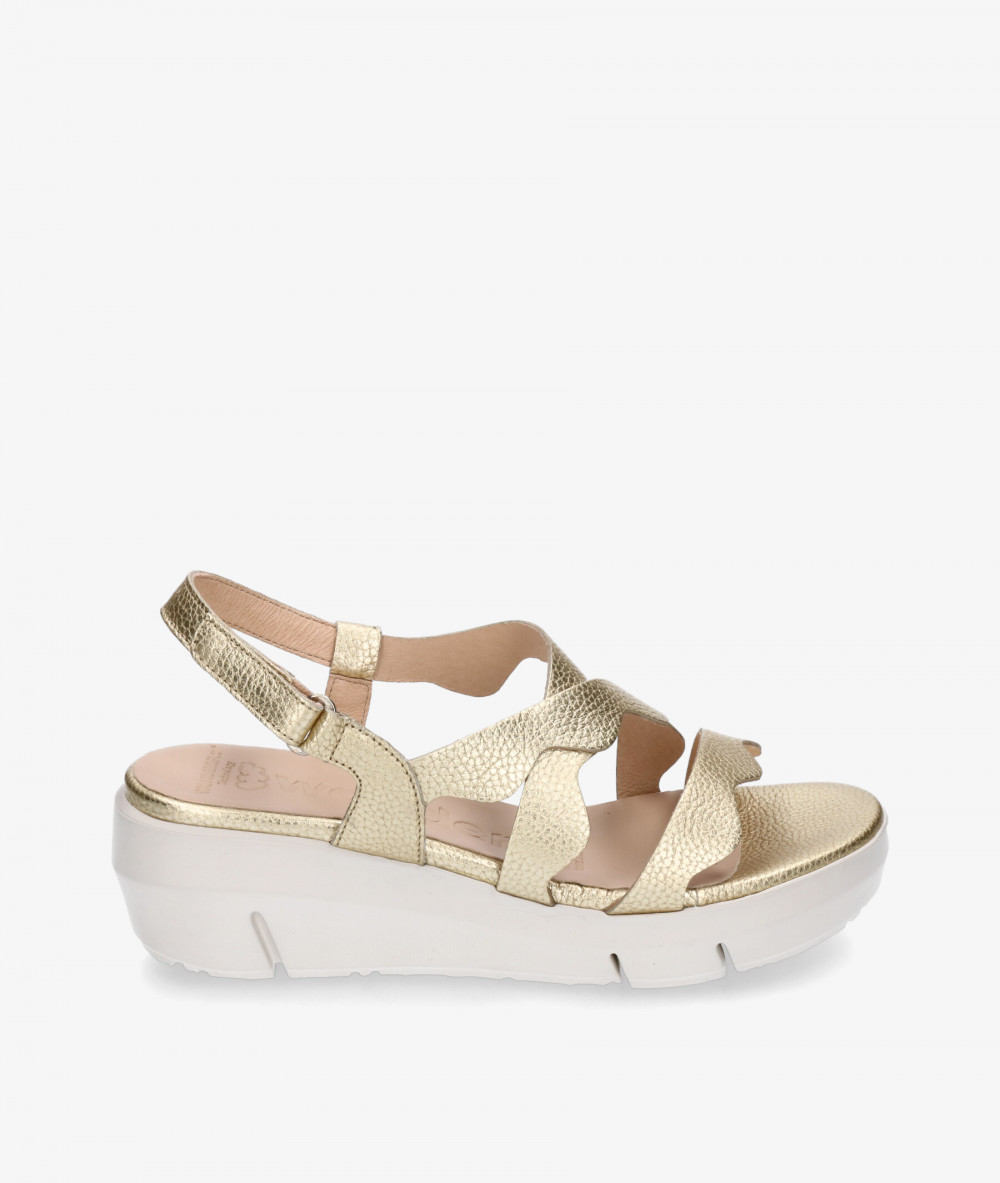 Wonders Sandals  D-8280 in platinum