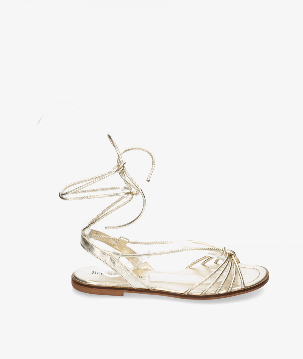 Bryan Sandals  IRIS in platinum