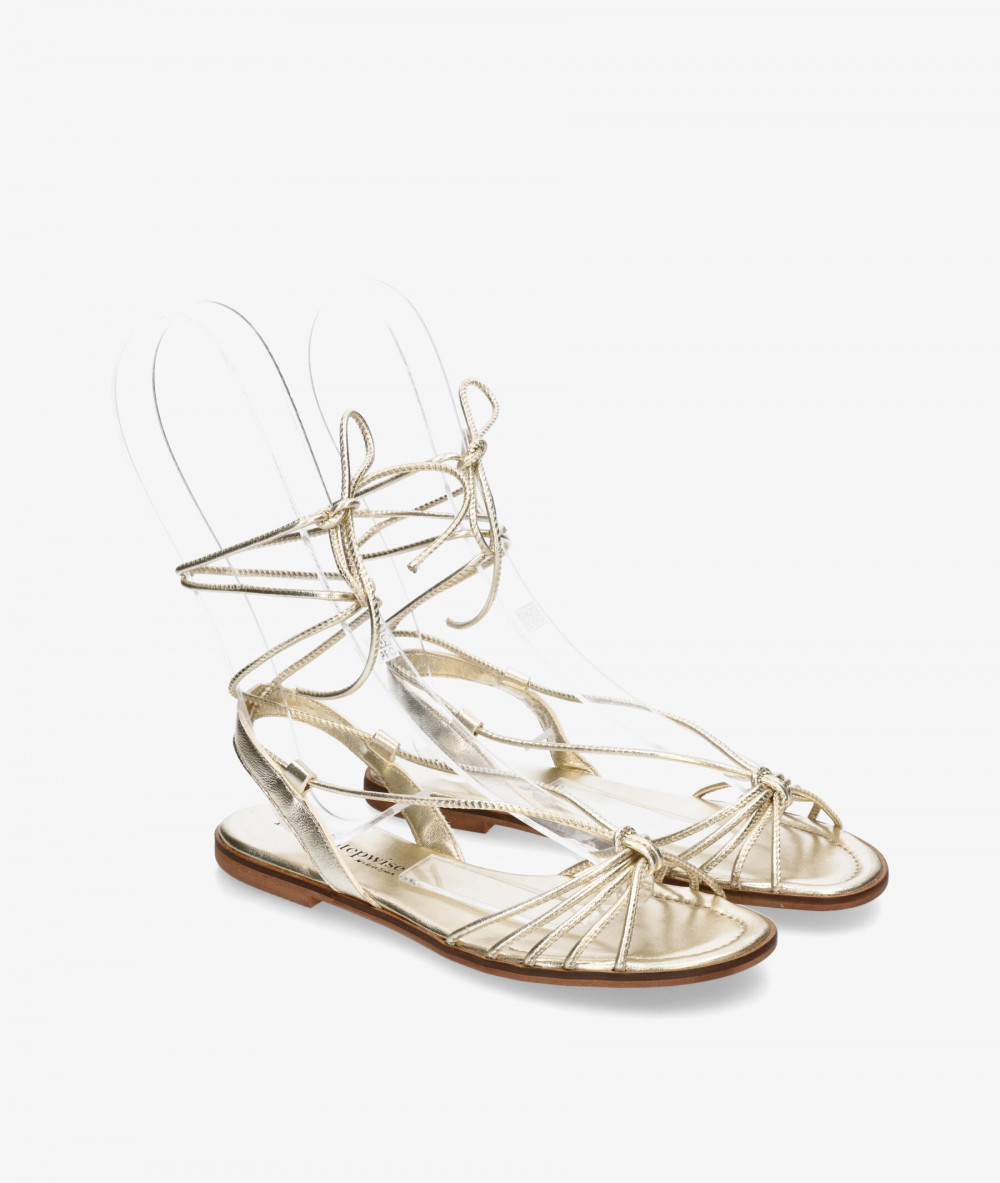 Bryan Sandals  IRIS in platinum