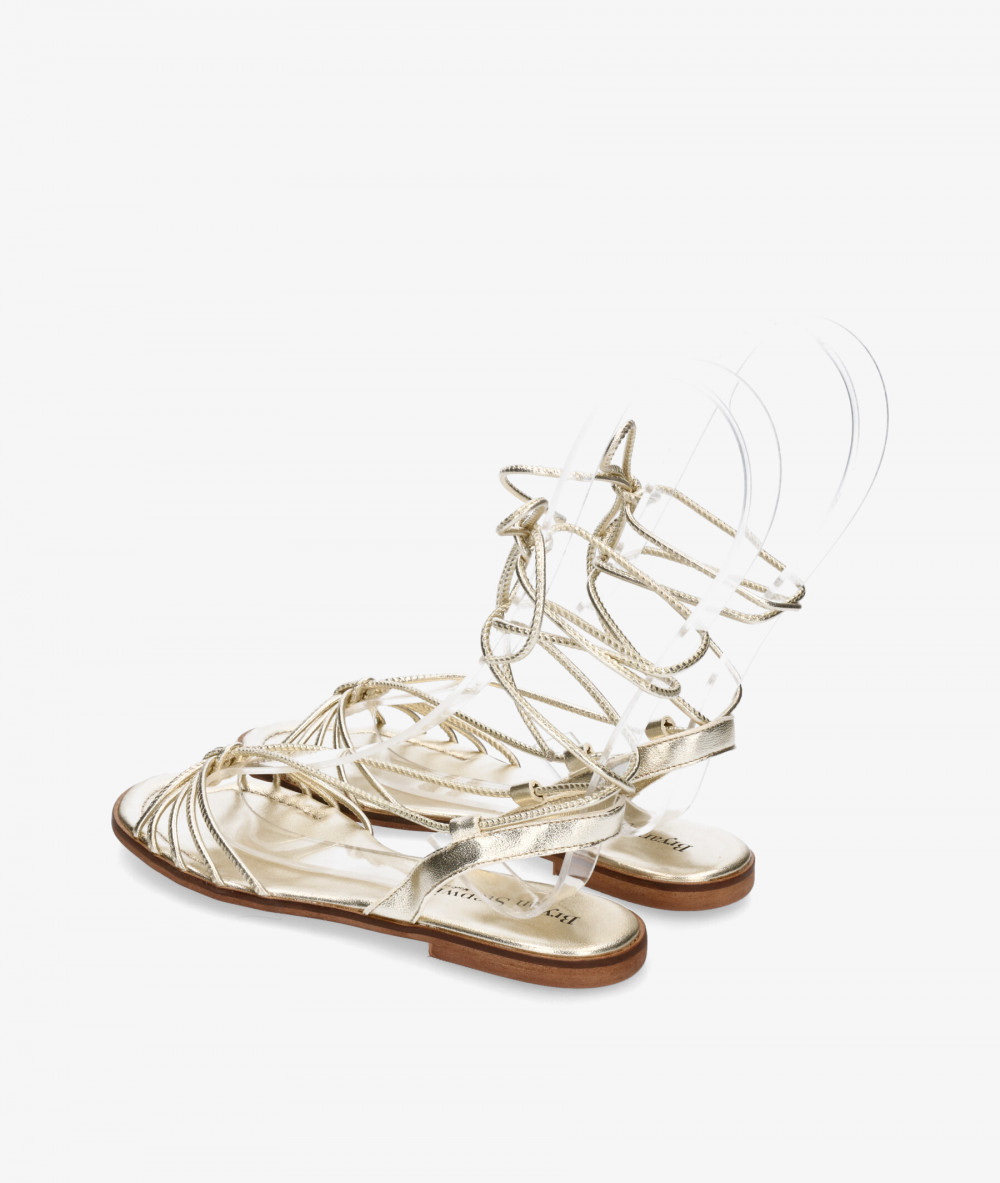 Bryan Sandals  IRIS in platinum