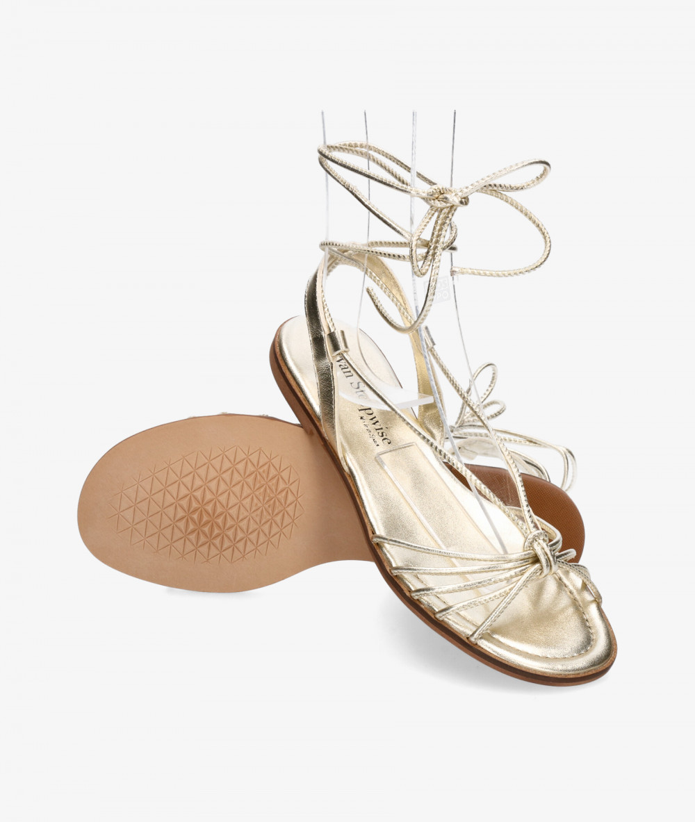 Bryan Sandals  IRIS in platinum