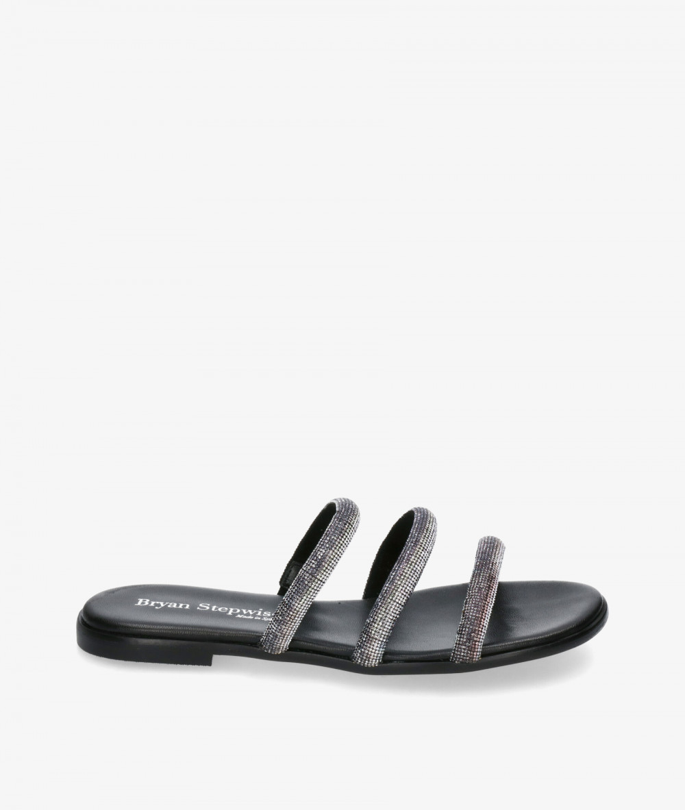 Bryan Sandals  1539 in black