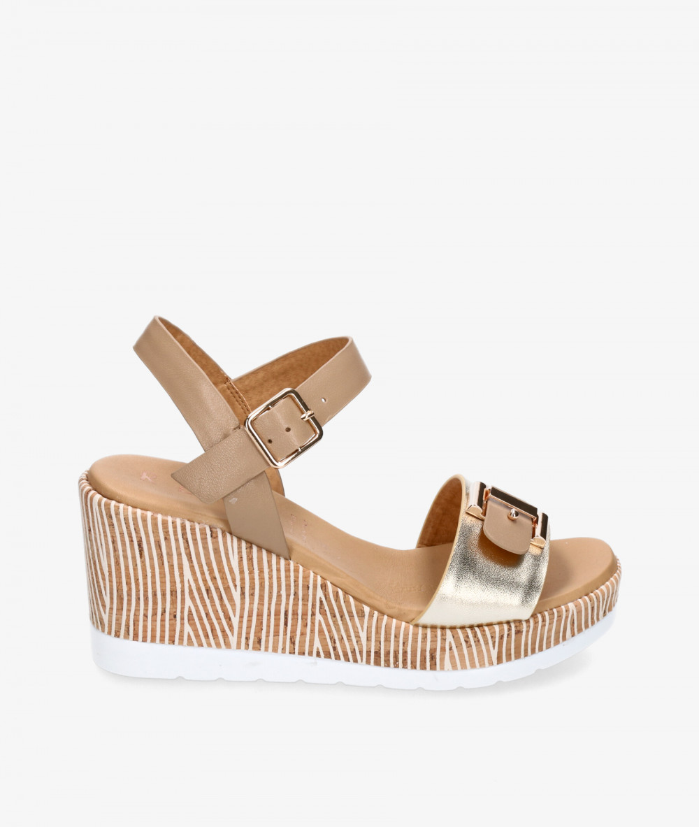 Sandalias pabloochoa.shoes  51221 en platino