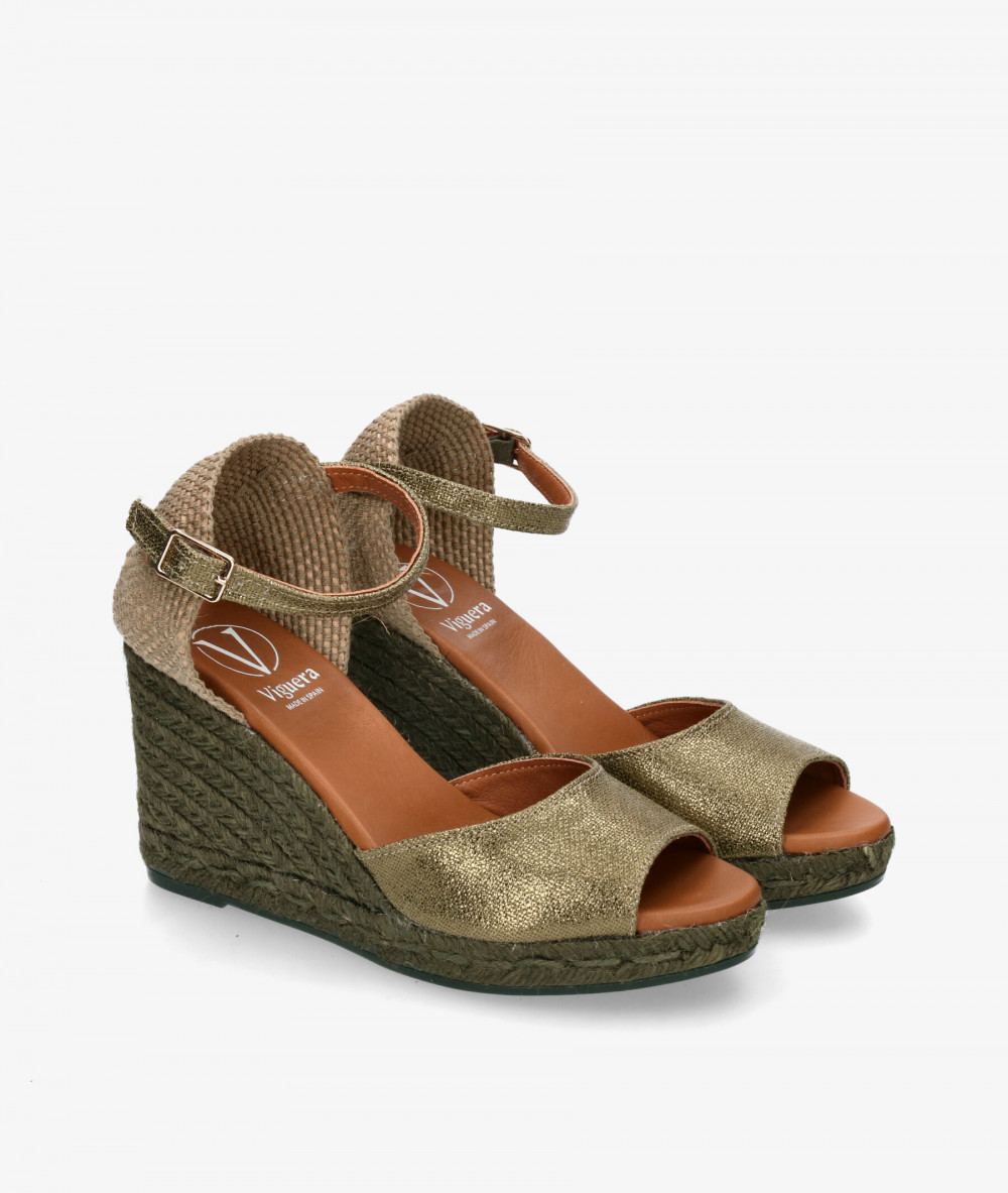 Viguera Espadrilles  2134 in kaki