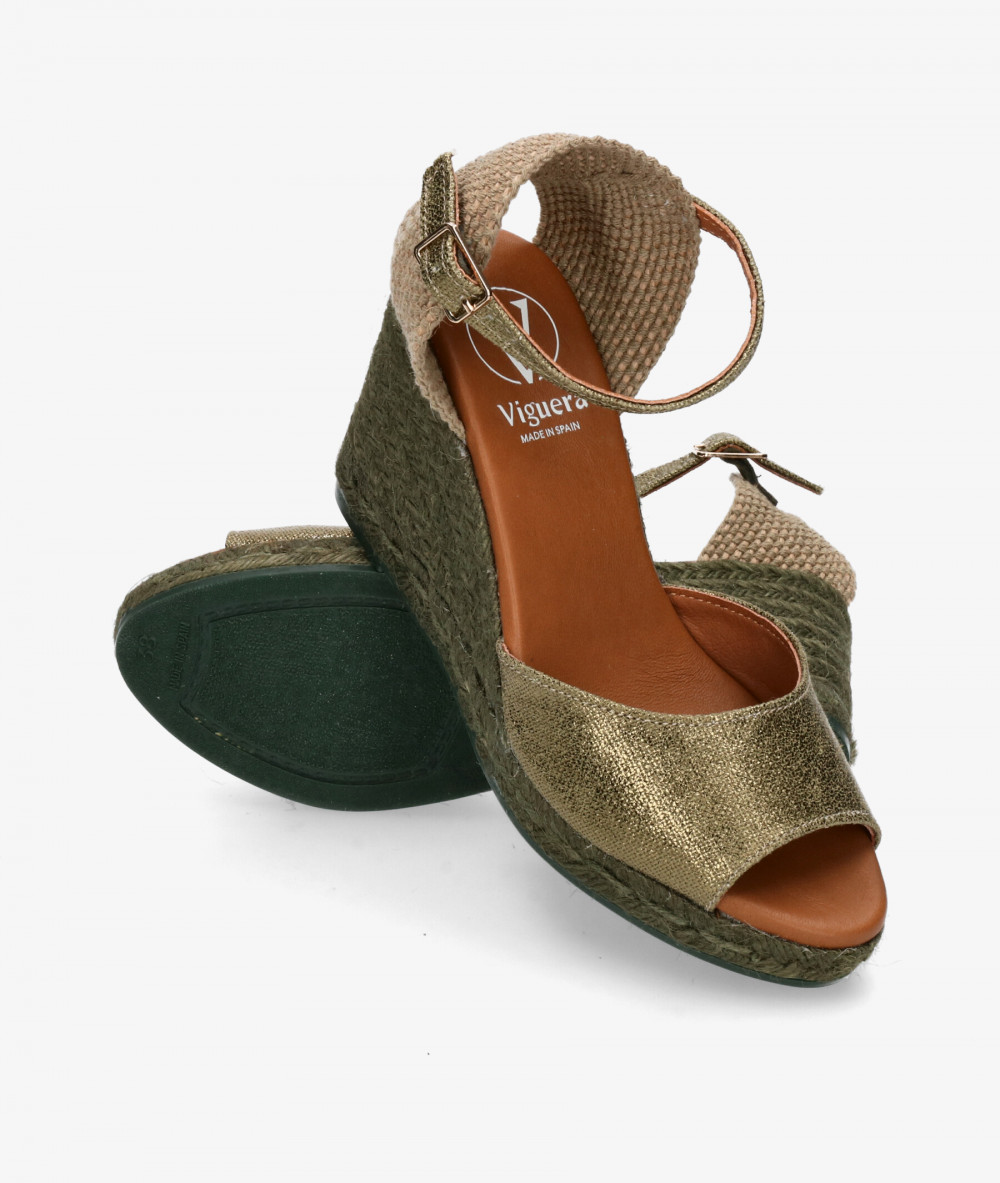Viguera Espadrilles  2134 in kaki