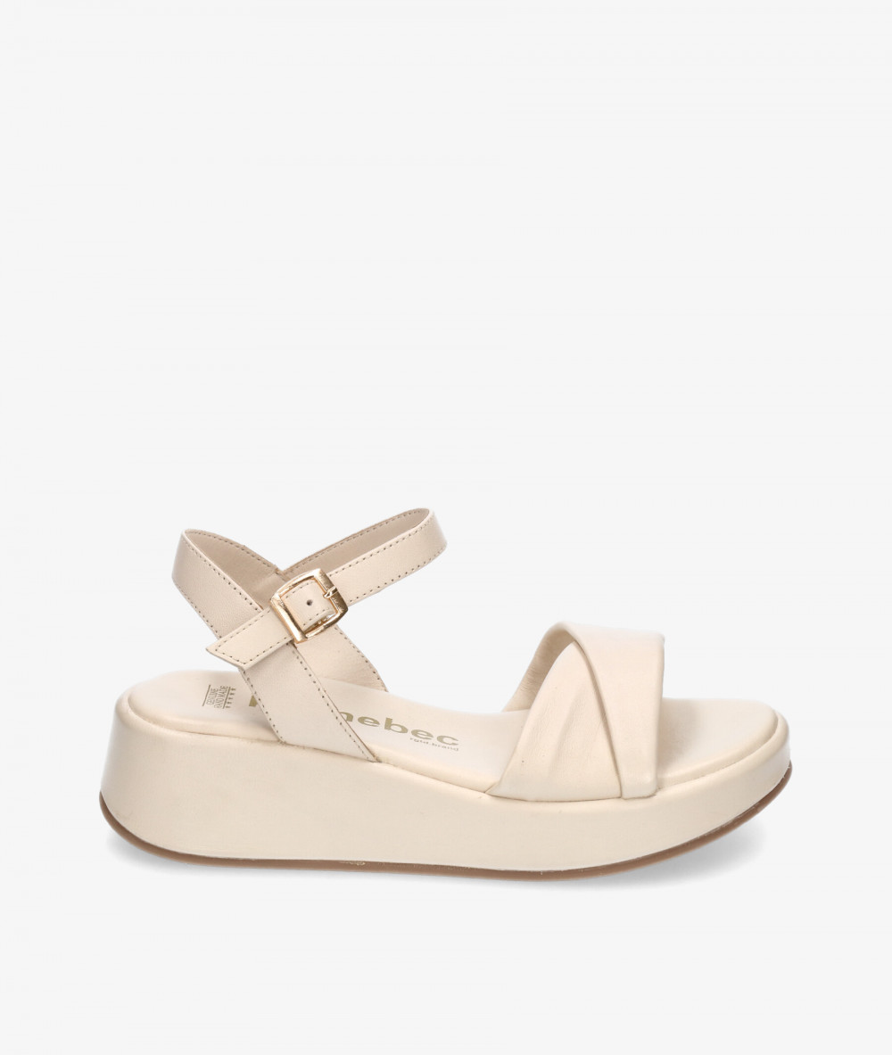 Kénnebec Sandals  77267 QUEBEC-504 in off-white