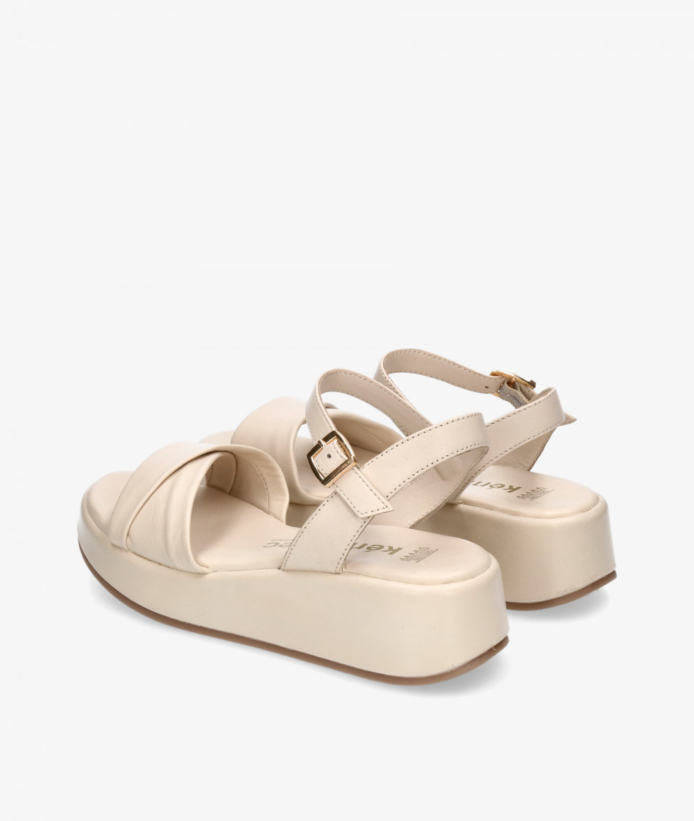 Kénnebec Sandals  77267 QUEBEC-504 in off-white