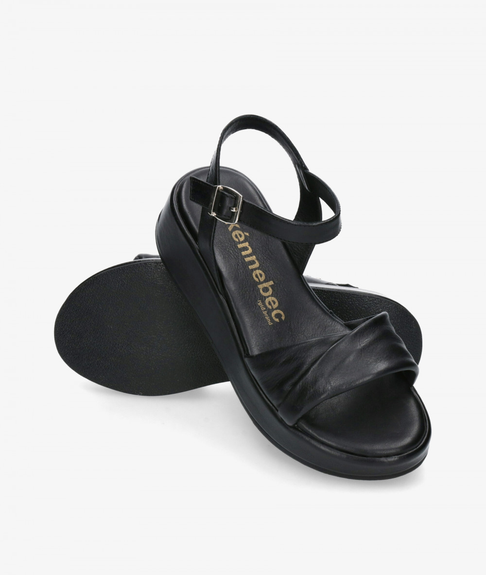 Kénnebec Sandals  77267 QUEBEC-504 in black