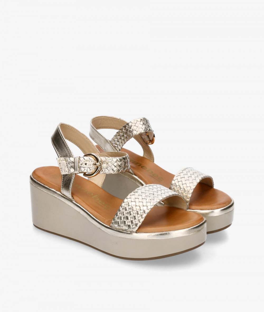 Kénnebec Sandals  77892 QUEBEC-505 in gold