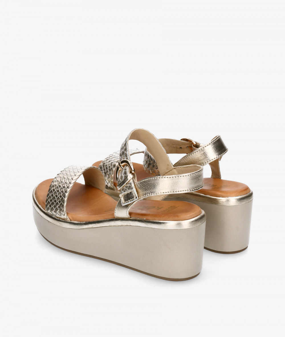 Kénnebec Sandals  77892 QUEBEC-505 in gold